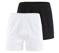 CALIDA Homme Jersey Boxer, 2er Paquet - Coton Code, Unicolore, 100% Ba