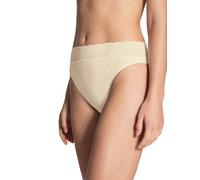 Calida Slip Femme en Dentelle Lycra, Ecru (Champagne 134), 42 (Taille fabricant: S = 40/42)
