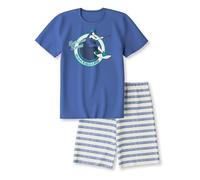 CALIDA Kids Wakeboard Pyjama Court Deep Cobalt
