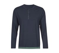 Calida - Long Sleeve Hauts - Homme - Tops - Bleu - Taille: XL
