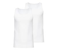 CALIDA Natural Benefit Shirt, White, Large Men's