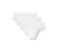 CALIDA Slip Natural Benefit hommes blanc Taille S – Pack de 3