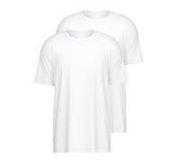 CALIDA Natural Benefit T-Shirt - Pack de 2 - Homme - Blanc (Weiss 001) - X-Large