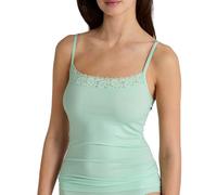 CALIDA Natural Comfort Lace débardeur Dames, col V, en Coton Supima de qualité supérieure