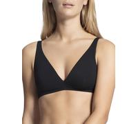 Calida Natural Comfort Soutien-Gorge sans Armatures, Noir (Schwarz 992), 95C (Taille Fabricant: 80C) Femme