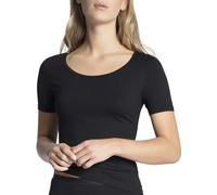 Calida Natural Comfort T-Shirt Dames, Encolure Ronde, en Coton de qualité supérieure, avec Une Brillance Naturelle et Un Toucher Lisse