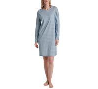 CALIDA Nuits ornementales Chemise, Coton Bleu, 48-50 Femmes