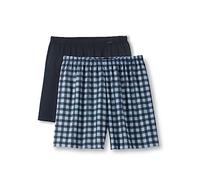 CALIDA Prints Benefit Boxers hommes, en pack de deux, avec ceinture recouverte
