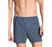 CALIDA Boxers Prints Benefit - Pack de 2, ceinture recouverte - Hommes, bleu marine/aqua Taille L