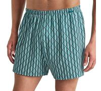 CALIDA Prints Boxer Briefs, Aquamarine, 52 Men's