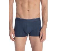CALIDA Boxers bleu foncé / blanc, Taille XL