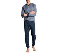 Calida Relax Choice Ensemble de Pijama, Humeur Indigo, M Homme