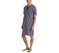 CALIDA Impression Relax Chemise de Nuit, Rouge Mars, 46-48 Hommes