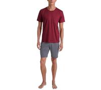 CALIDA Relax Imprint Ensemble de Pijama, Mars Red, 52 Homme