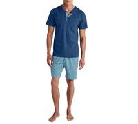 CALIDA Relax Imprint Pyjama Court Homme, 100% Coton