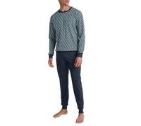CALIDA Relax Streamline Pajama Set, Aquamarine, 50 Men's