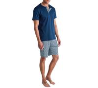 CALIDA Relax Streamline Pajama Set, Pottery Blue, 56 cm Men's