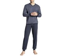 CALIDA Pyjama Long Relax Choice 100% Coton Interlock (Dark Sapphire)