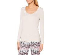 CALIDA Richesse Lace Shirt, Light Ivory, S Women's