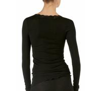 CALIDA Top Manches Longues Richesse Lace Laine & Soie (Noir)