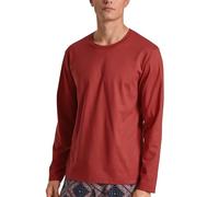 CALIDA RMX Sleep T-Shirt, Rouge Boeuf, 58 Hommes