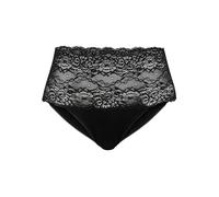 CALIDA Sensual Secrets Slip dames, taille haute, large, ceinture en dentelle transparente