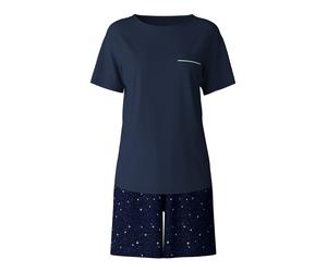 CALIDA Shorty bleu marine / blanc, Taille XS