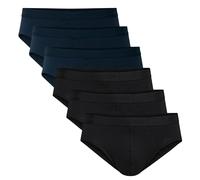 CALIDA Slip bleu foncé / noir, Taille L