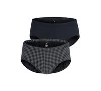 CALIDA Slip bleu marine / blanc cassé, Taille S