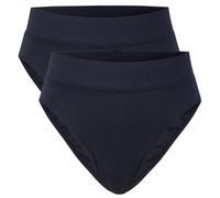 CALIDA Slip Dames,2er Paquet - Elastique,Haut Taille,Taille Souple,Jersey Simple