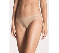 CALIDA Natural Comfort slip dames, coupe basse, brillance naturelle et toucher lisse