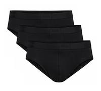 CALIDA Slip pour Homme, 3er Paquet - Naturel Benefit, Élastique, Jersey Simple