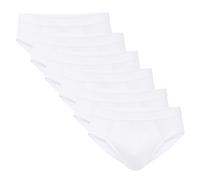 CALIDA Slip pour Homme, 6er Paquet - Naturel Benefit, Élastique, Jersey Simple