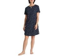 Calida Sweet Dreams Chemise de Nuit à Manches Courtes Dames, Longueur 95cm, en 100% Coton