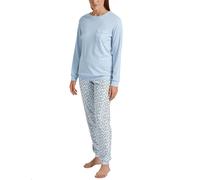 CALIDA Sweet Dreams Ensemble Pyjama, Opaque, Arctic Ice, 50-52 Femmes