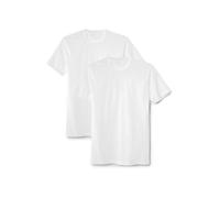 CALIDA Natural Benefit T-Shirt - Pack de 2 - Homme - Blanc (Weiss 001) - X-Large