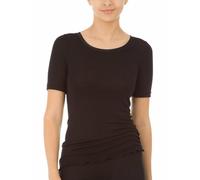 CALIDA Top Manches Courtes True Confidence Laine & Soie (Noir)