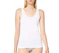 CALIDA Débardeur Light 100% Coton (Blanc), FR36 - EU34 - XS - T0, Caraco, Blanc, 100% Coton