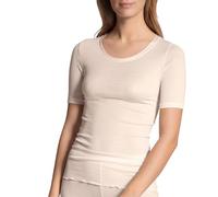 CALIDA True Confidence T-Shirt, Opaque, Light Ivory, 42-44 Women's