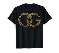 CaliDesign Gold OG T-shirt imprimé bandana gangster original T-Shirt