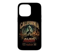 California Alien Invasion Retro UFO UAP Extraterrestre Coque pour iPhone 14 Pro Max