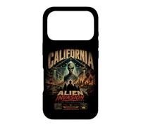 California Alien Invasion Retro UFO UAP Extraterrestre Coque pour iPhone 17 Pro