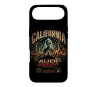 California Alien Invasion Retro UFO UAP Extraterrestre Coque pour iPhone Air