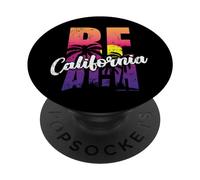 California Beach États-Unis État Amérique PopSockets PopGrip Adhésif