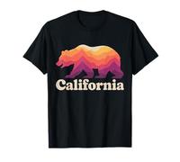 California Bear Vintage Hiking Retro Outdoor Souvenir T-Shirt