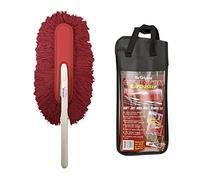 California Car Duster The Original Plumeau avec Manche en Plastique Rouge