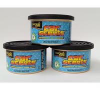 California Car Scents - Sents Laguna Breeze Lot de 3 désodorisants