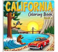 California Coloring Book: "Interactive Pages of Surf, Sun, and Hollywood Magic!"