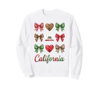 California Coquette Bow Girls Sweatshirt