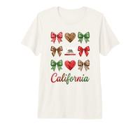 California Coquette Bow Girls T-Shirt Haut de Gamme